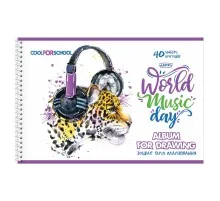Альбом для малювання Cool For School на пружині, 40 аркушів (CF60904-06)