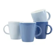 Набір туристичного посуду Gimex чашки кемпінгові Mug Colour 4 Pieces 4 Person Sky (6910141)