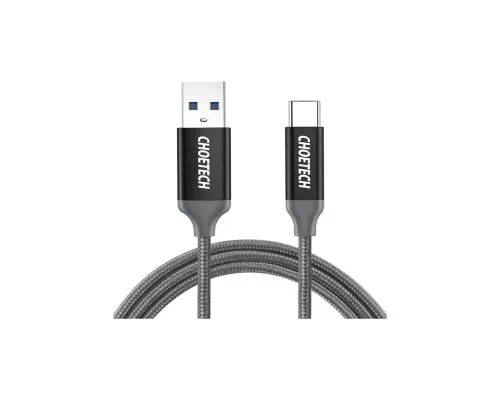 Дата кабель USB 3.0 AM to Type-C 1.0m 2.4A Choetech (AC0007)