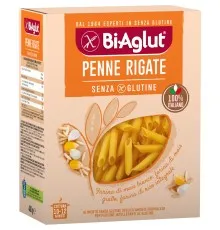 Макароны BiAglut Penne Rigate безглютеновые 400 г (1136504)