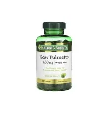 Травы Nature's Bounty Со Пальметто, 450 мг, Saw Palmetto, 250 капсул (NRT-44648)