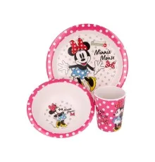Набор детской посуды Stor Disney - Minnie Mouse, Bamboo Premium Set (Stor-01285)