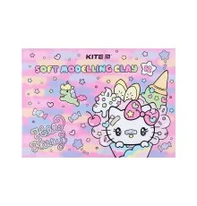 Пластилін Kite Hello Kitty восковий, 12 кольорів, 240 г (HK23-1086)