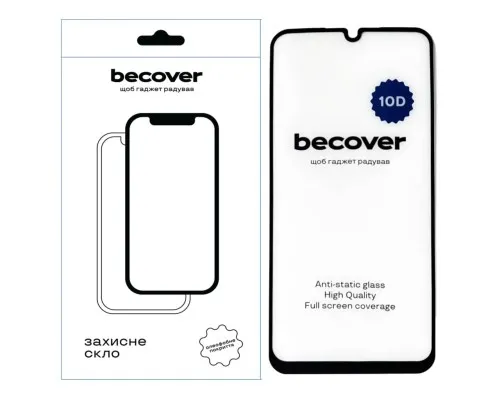Скло захисне BeCover Samsung Galaxy A15 4G SM-A155/A15 5G SM-A156 10D Black (711349)