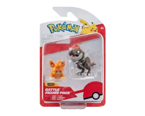 Фігурка Pokemon W17 - Тайрант і Павмі (PKW3572)
