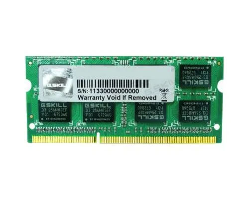Модуль памяті для ноутбука SoDIMM DDR3L 8GB 1600 MHz G.Skill (F3-1600C11S-8GSL)