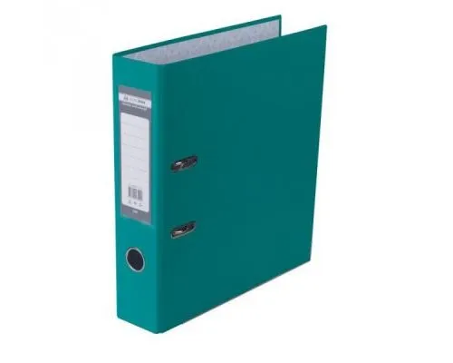 Папка - регистратор Buromax А4, 70мм, JOBMAX PP, turquoise, built-up (BM.3011-06c)