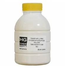 Тонер HP CLJ CP1025/1215/1525 50г YELLOW HG (TSM-HGC011Y-050)