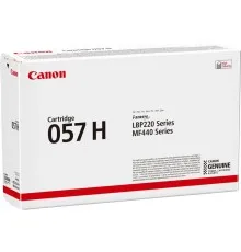 Картридж Canon 057H Black 10K (3010C002)