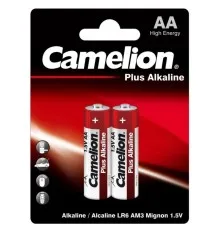 Батарейка Camelion AA LR6 Plus Alkaline * 2 (LR6-BP2)