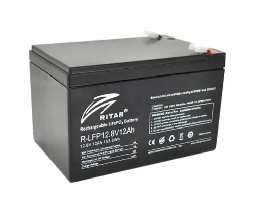 Батарея LiFePo4 Ritar R-LFP 12.8V 12Ah