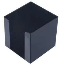 Подставка-куб для писем и бумаг Buromax 90х90х90мм, черный (83033)