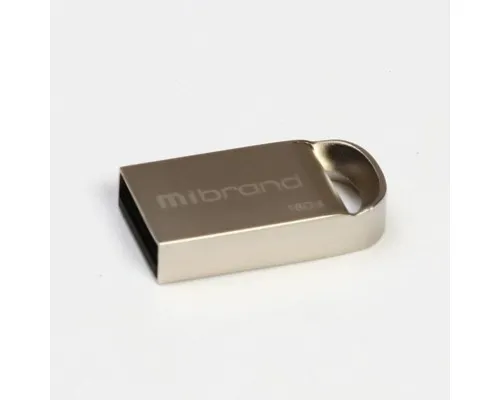 USB флеш накопичувач Mibrand 16GB lynx Silver USB 2.0 (MI2.0/LY16M2S)