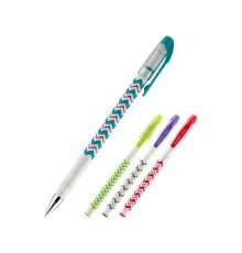 Ручка шариковая Axent Breeze синияя 0.5 мм Корпус ассорти (AB1049-07-A)