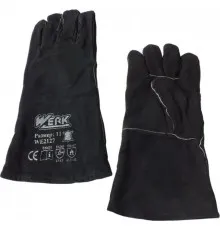 Защитные перчатки Werk замшевые (черные) (WE2127)