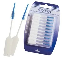 Щітки для міжзубних проміжків Dr. Wild Emoform Brush'n clean XL безметалеві 20 шт. (7611841139809)