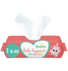 Детские влажные салфетки Pampers Kids Hygiene On-the-go 40 шт. (8006540222089)