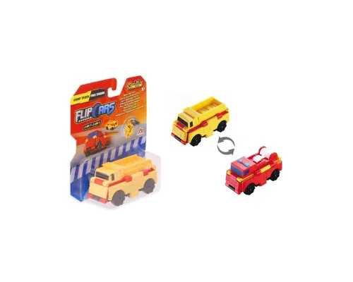 Машина Flip Cars 2 в 1 Самосвал и Пожарный автомобиль (EU463875-07)