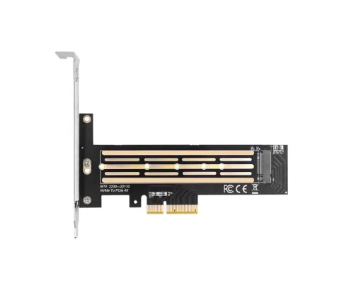 Контролер Dynamode M.2 SSD NVMe M-Key to PCI-E 3.0 x4/ x8/ x16, full profile br (PCI-Ex4- M.2 M-key)