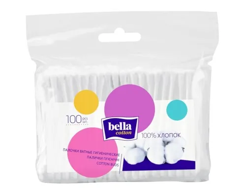 Ватные палочки Bella Cotton 100 шт. (5900516400330)