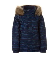 Куртка Huppa MARINEL 17200030 тёмно-синий с принтом 98 (4741632030794)