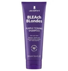 Шампунь Lee Stafford Bleach Blondes Purple Toning для осветленных волос 250 мл (5060282705777)