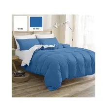 Постільна білизна MirSon Бязь Premium Pablo Blue 200х220 (2200000949318)