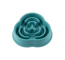Посуд для собак WahoPet slow feeder миска-лабіринт (зелена) (2700000021170)
