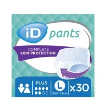Підгузки для дорослих ID Diapers-Pants for adults D Plus L 30 шт (730311923)