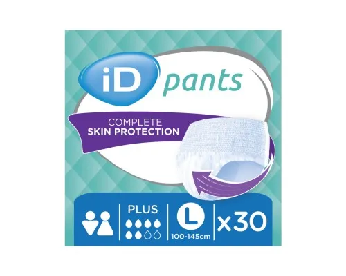 Подгузники для взрослых ID Diapers-Pants for adults D Plus L 30 шт (730311923)