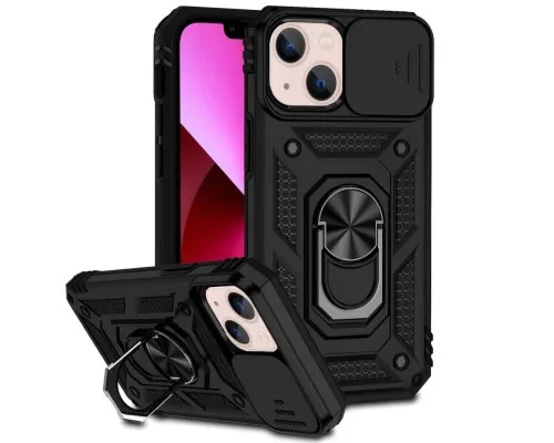 Чохол до мобільного телефона BeCover Military Apple iPhone 14 Plus Black (708174)