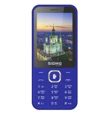 Мобильный телефон Sigma X-style 31 Power Type-C Blue (4827798855027)