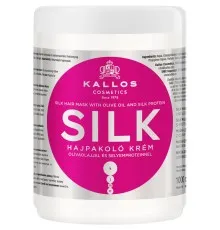 Маска для волос Kallos Cosmetics Silk с оливковым маслом и протеинами шелка 1000 мл (5998889507992)