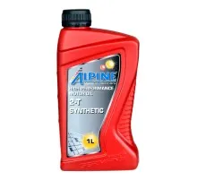 Моторна олива Alpine 2T Synthetic 1л (0605-1)