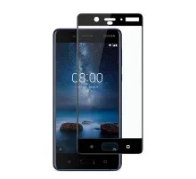 Скло захисне PowerPlant Full screen Nokia 8 Black (GL605224)