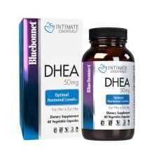 Вітамінно-мінеральний комплекс Bluebonnet Nutrition Дегідроепіандростерон, 50 мг, Intimate Essenitals, DHEA, 60 вегетарі (BLB4017)