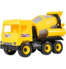 Спецтехника Tigres Авто "Middle truck" бетоносмеситель (желтый) в коробке (39493)