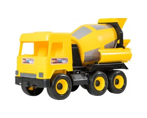 Спецтехника Tigres Авто Middle truck бетоносмеситель (желтый) в коробке (39493)