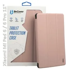 Чехол для планшета BeCover TPU Edge stylus mount Xiaomi Mi Pad 6 / 6 Pro 11" Rose Gold (709557)