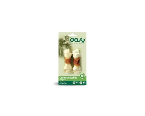 Ласощі для собак OASY Chewy Bone курка -M- 56 г (8053017340272)