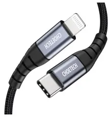 Дата кабель USB-C 3.1 to Lightning 1.2m 20W MFI Choetech (IP0039)