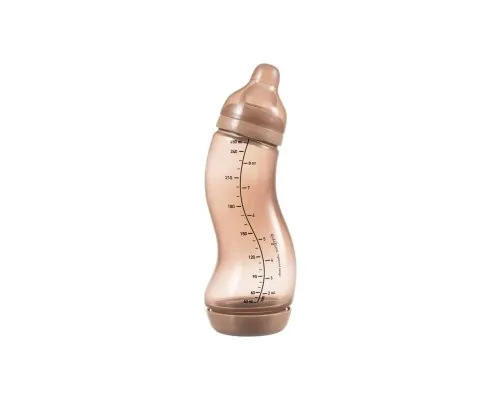 Бутылочка для кормления Difrax S-bottle Natural Trend с силиконовой соской, 250 мл (706 Caramel)