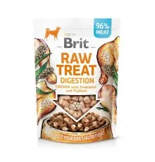 Лакомство для собак Brit Raw Treat freeze-dried Digestion курица 40 г (8595602564439)