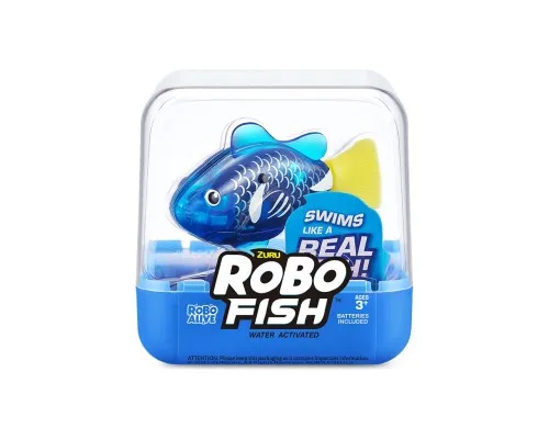 Интерактивная игрушка Pets & Robo Alive S3 - Роборыбка (синяя) (7191-4)