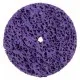 Круг зачистной Sigma из нетканого абразива (коралл) 100мм без держателя фиолетовый жесткий (9175661)