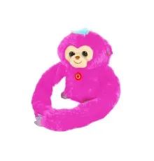 Интерактивная игрушка Bambi Обезьяна Розовая (MP 2304 pink)