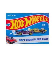 Пластилін Kite Hot Wheels восковий, 12 кольорів, 240 г (HW23-1086)