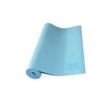 Коврик для йоги LiveUp Yoga Mat Уні 173 x 61 x 0,4 см Сиій (LS3231-04b)