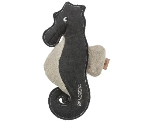 Іграшка для собак Trixie BE NORDIC Морський коник Іда 32 см сіра (4011905360607)