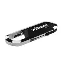 USB флеш накопичувач Wibrand 64GB Aligator Black USB 2.0 (WI2.0/AL64U7B)